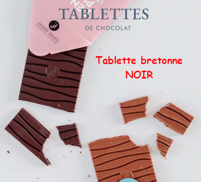 Tablette chocolat noir bretonne (ref 148)