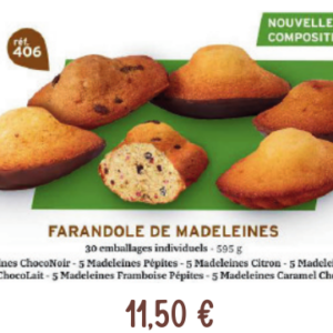 Farandoles de madeleines - code 406