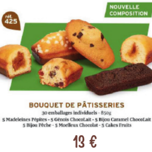 Bouquet de pâtisseries - code 425