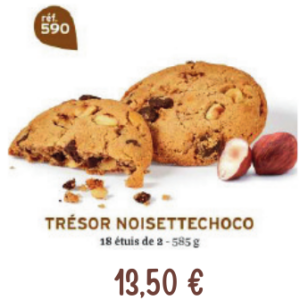 Trésor noisettechoco - code 590