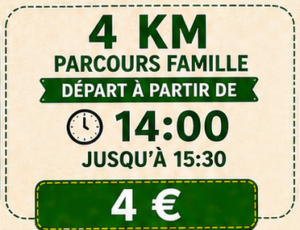 Randonnée gourmande 2026 : 4km - tarif unique