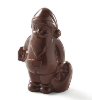 Père-noël au chocolat noir (ref 669)