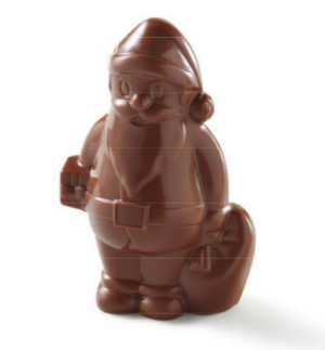 Père-noël au chocolat au lait (ref 670)